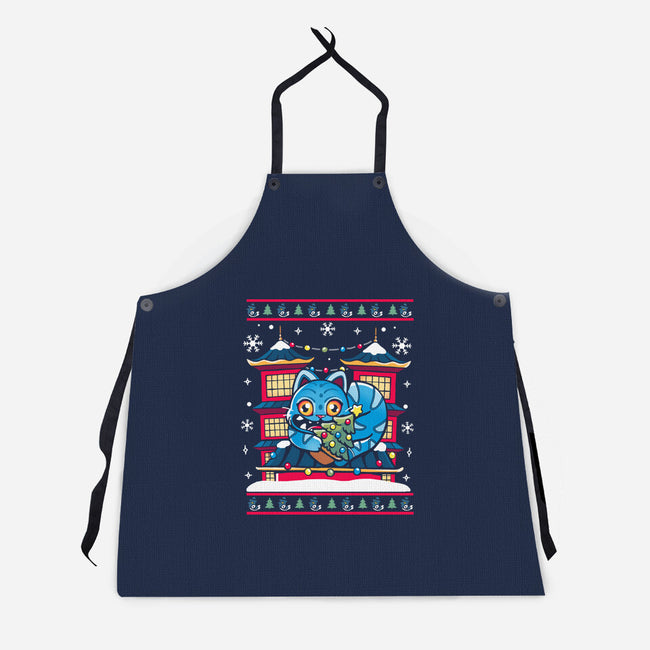 Ugly Tiger-Unisex-Kitchen-Apron-Vallina84