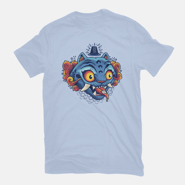 Weird Pet Tattoo-Womens-Basic-Tee-Popnotic