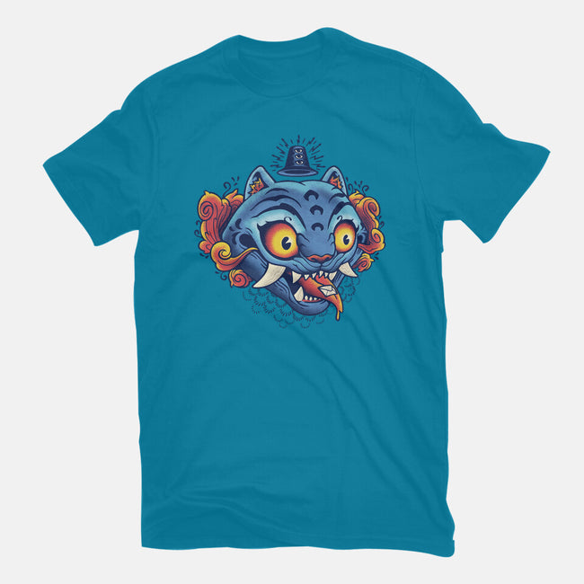 Weird Pet Tattoo-Womens-Fitted-Tee-Popnotic