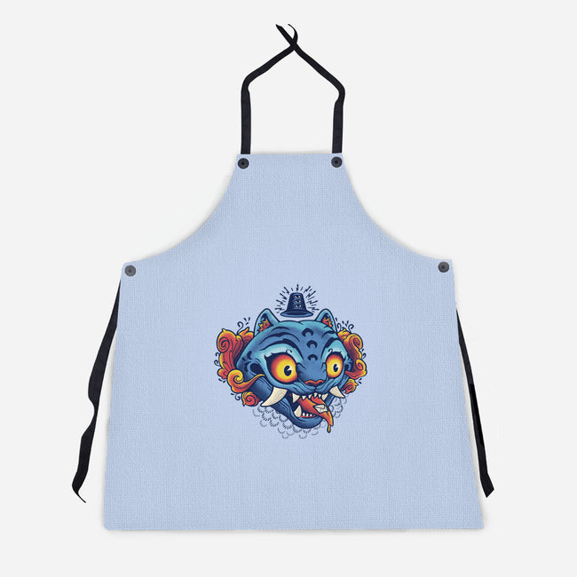 Weird Pet Tattoo-Unisex-Kitchen-Apron-Popnotic