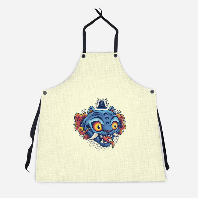 Weird Pet Tattoo-Unisex-Kitchen-Apron-Popnotic