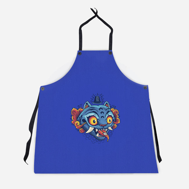 Weird Pet Tattoo-Unisex-Kitchen-Apron-Popnotic