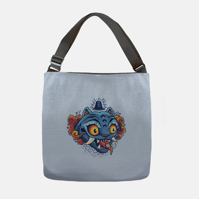 Weird Pet Tattoo-None-Adjustable Tote-Bag-Popnotic