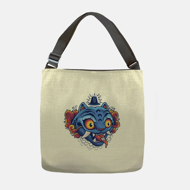 Weird Pet Tattoo-None-Adjustable Tote-Bag-Popnotic