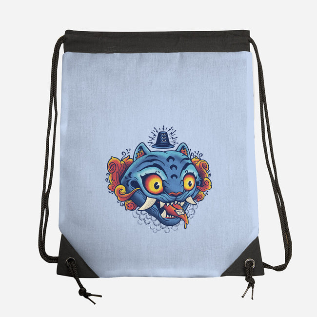 Weird Pet Tattoo-None-Drawstring-Bag-Popnotic