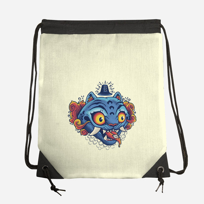 Weird Pet Tattoo-None-Drawstring-Bag-Popnotic