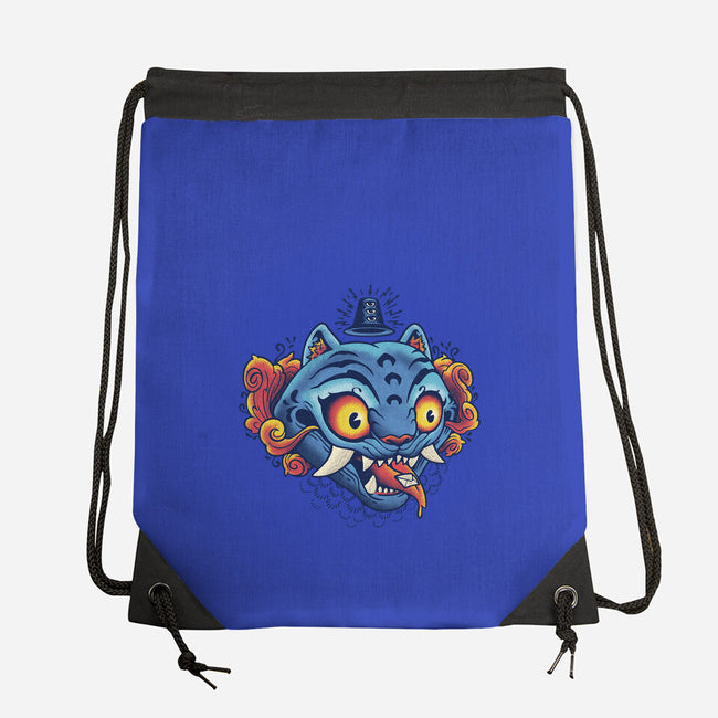 Weird Pet Tattoo-None-Drawstring-Bag-Popnotic