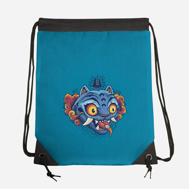 Weird Pet Tattoo-None-Drawstring-Bag-Popnotic