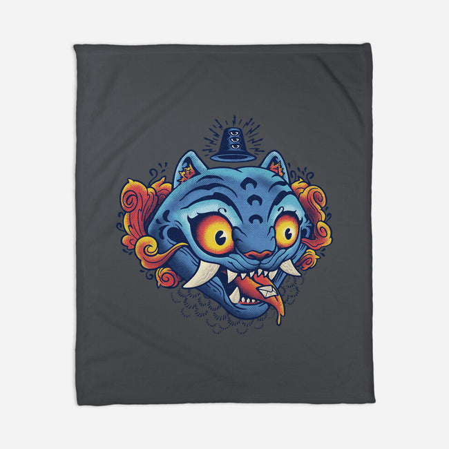 Weird Pet Tattoo-None-Fleece-Blanket-Popnotic