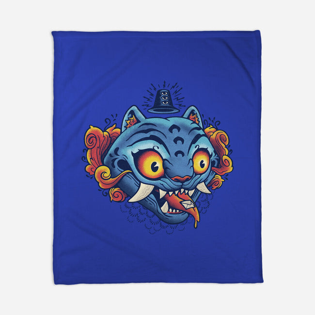 Weird Pet Tattoo-None-Fleece-Blanket-Popnotic