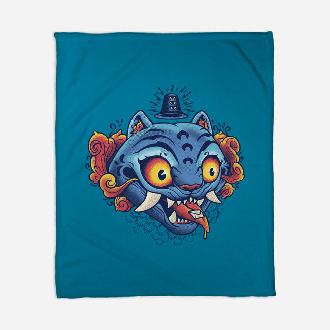 Weird Pet Tattoo-None-Fleece-Blanket-Popnotic