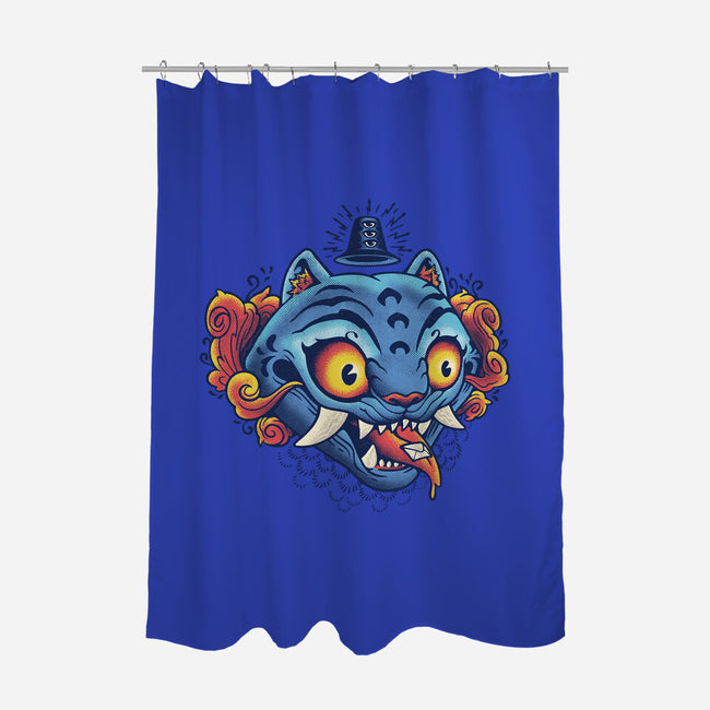 Weird Pet Tattoo-None-Polyester-Shower Curtain-Popnotic