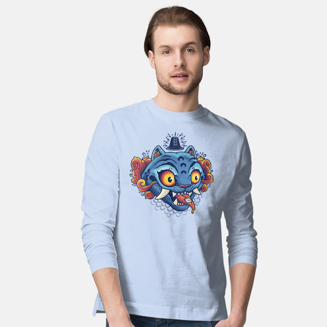 Weird Pet Tattoo-Mens-Long Sleeved-Tee-Popnotic