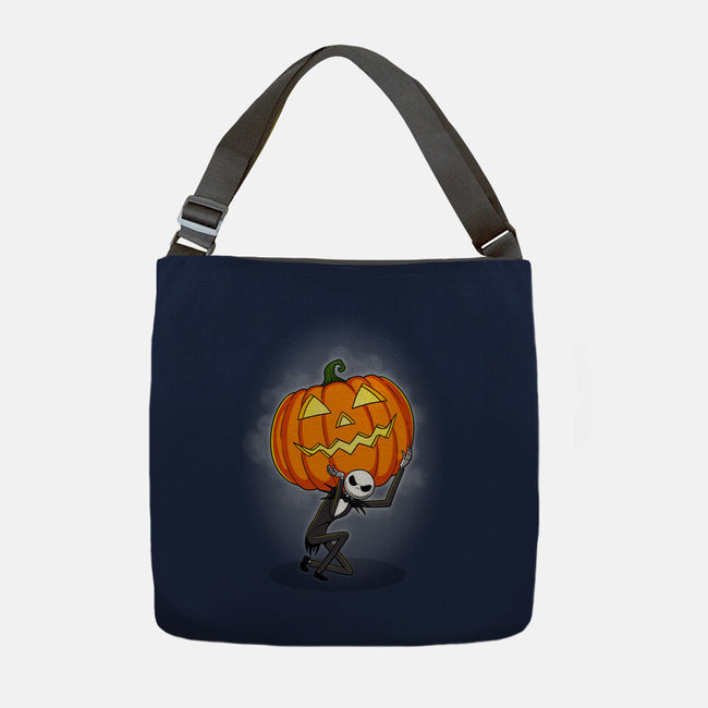 Pumpkin Atlas-None-Adjustable Tote-Bag-jasesa