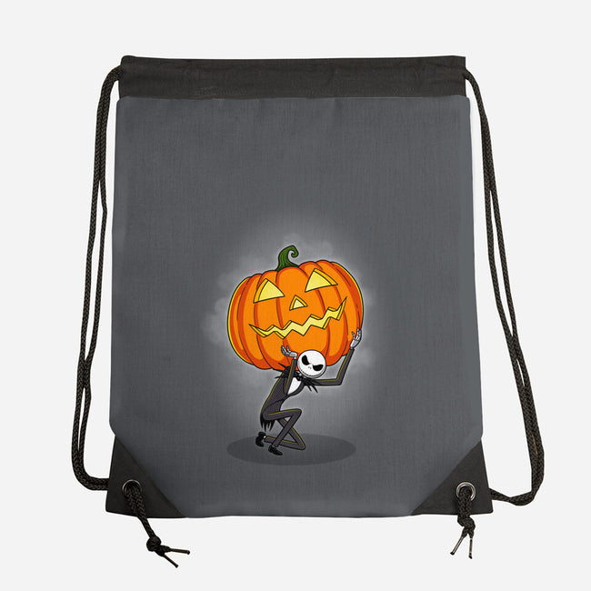 Pumpkin Atlas-None-Drawstring-Bag-jasesa
