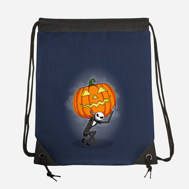 Pumpkin Atlas-None-Drawstring-Bag-jasesa