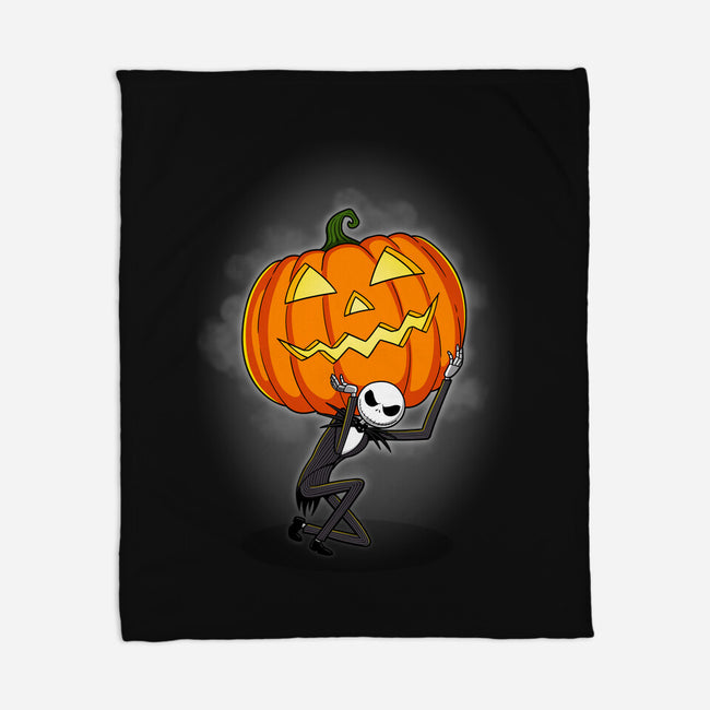 Pumpkin Atlas-None-Fleece-Blanket-jasesa