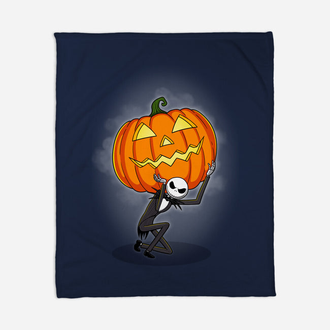 Pumpkin Atlas-None-Fleece-Blanket-jasesa