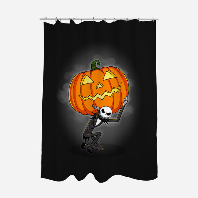 Pumpkin Atlas-None-Polyester-Shower Curtain-jasesa