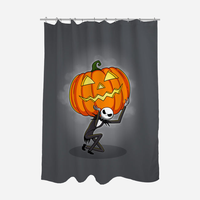 Pumpkin Atlas-None-Polyester-Shower Curtain-jasesa