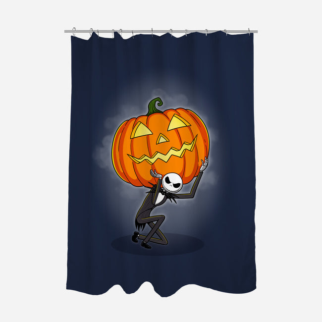 Pumpkin Atlas-None-Polyester-Shower Curtain-jasesa