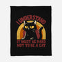 Must Be Hard-None-Fleece-Blanket-Popnotic