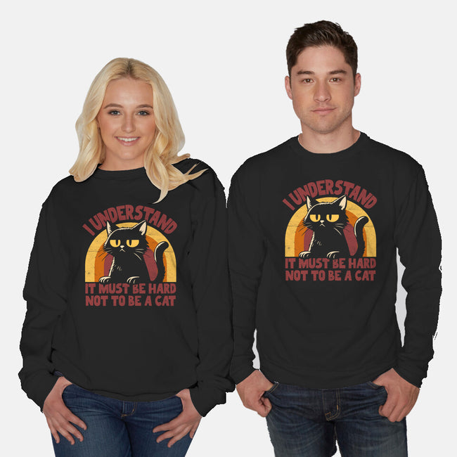 Must Be Hard-Unisex-Crew Neck-Sweatshirt-Popnotic