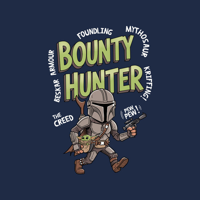 Bounty Hunter Mascot-Youth-Pullover-Sweatshirt-P1yu5h