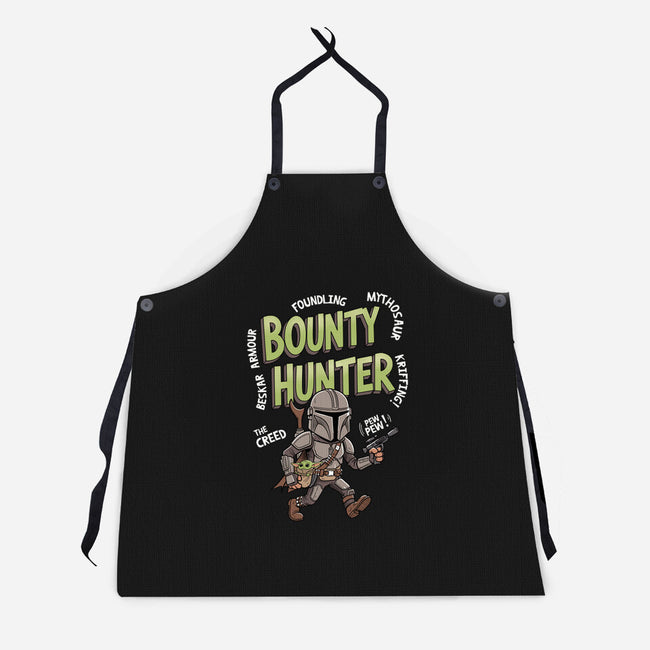 Bounty Hunter Mascot-Unisex-Kitchen-Apron-P1yu5h