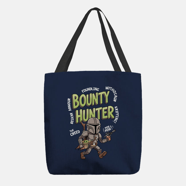 Bounty Hunter Mascot-None-Basic Tote-Bag-P1yu5h