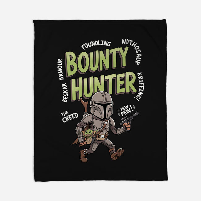 Bounty Hunter Mascot-None-Fleece-Blanket-P1yu5h