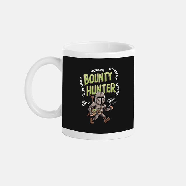 Bounty Hunter Mascot-None-Mug-Drinkware-P1yu5h