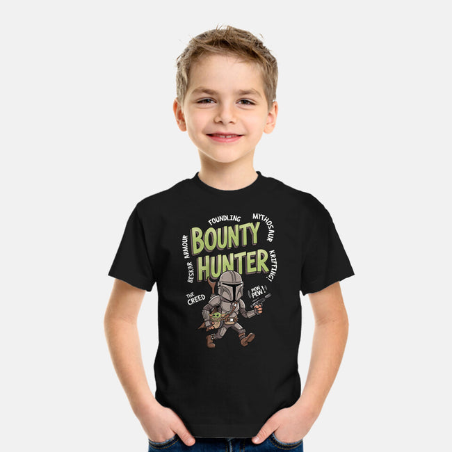 Bounty Hunter Mascot-Youth-Basic-Tee-P1yu5h