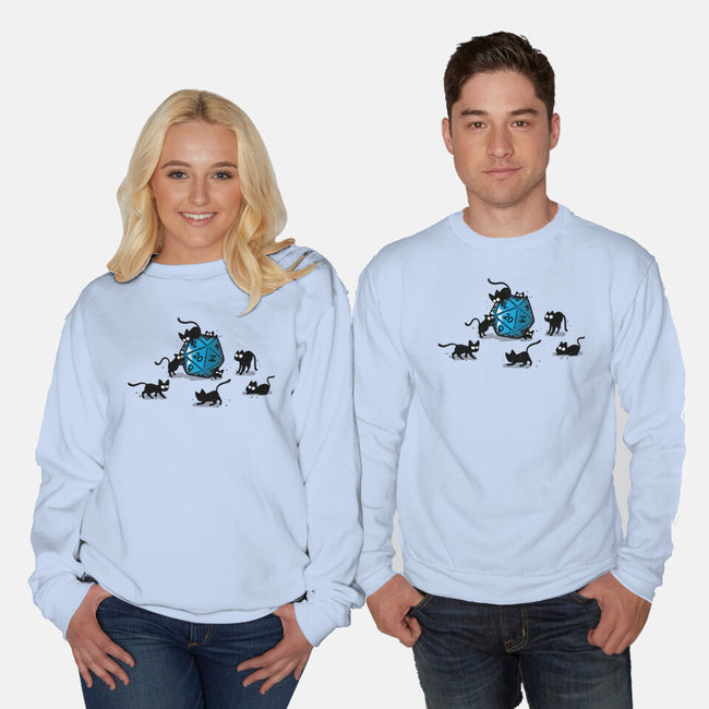 Purrfect Roll-Unisex-Crew Neck-Sweatshirt-Getsousa!