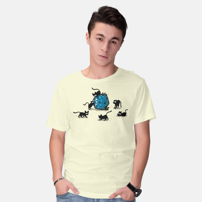 Purrfect Roll-Mens-Basic-Tee-Getsousa!