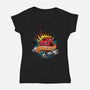 Critical Beast-Womens-V-Neck-Tee-Getsousa!