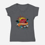 Critical Beast-Womens-V-Neck-Tee-Getsousa!