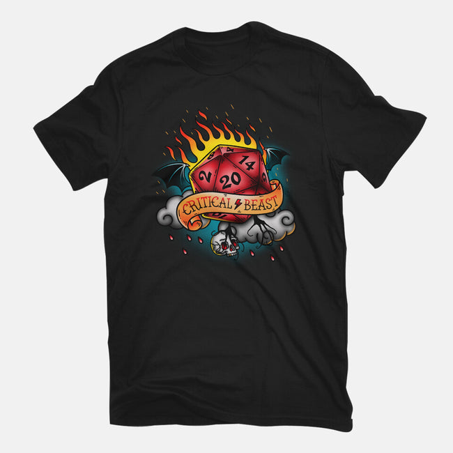 Critical Beast-Womens-Fitted-Tee-Getsousa!