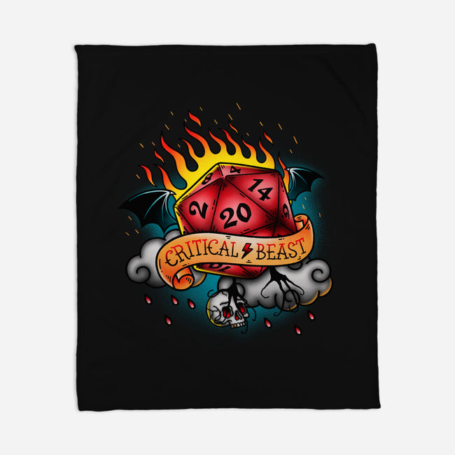 Critical Beast-None-Fleece-Blanket-Getsousa!