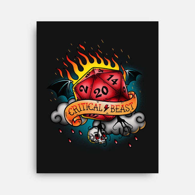 Critical Beast-None-Stretched-Canvas-Getsousa!