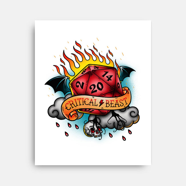 Critical Beast-None-Stretched-Canvas-Getsousa!