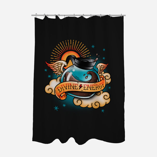 Divine Energy-None-Polyester-Shower Curtain-Getsousa!