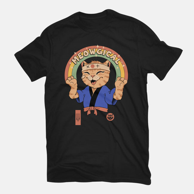 Meowgical Cat-Womens-Fitted-Tee-vp021