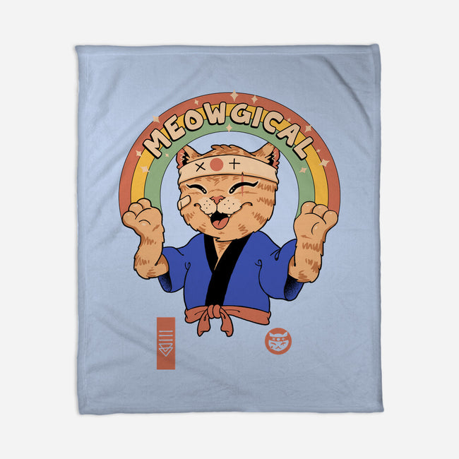 Meowgical Cat-None-Fleece-Blanket-vp021