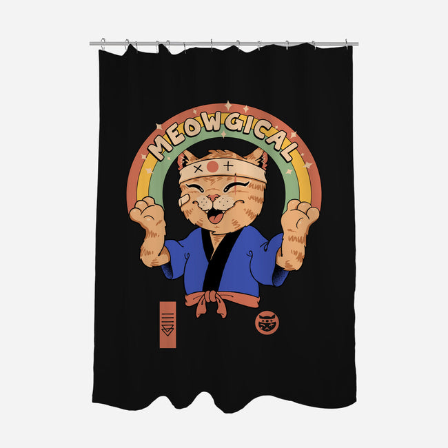 Meowgical Cat-None-Polyester-Shower Curtain-vp021