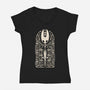 Silky Song-Womens-V-Neck-Tee-BadBox