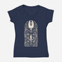 Silky Song-Womens-V-Neck-Tee-BadBox