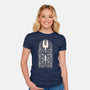 Silky Song-Womens-Fitted-Tee-BadBox