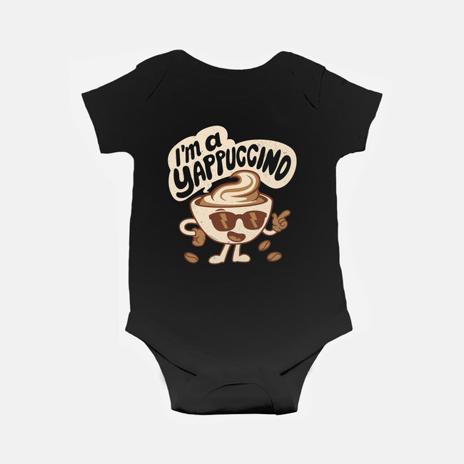 I'm A Yappuccino-Baby-Basic-Onesie-Nemons