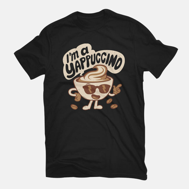 I'm A Yappuccino-Womens-Fitted-Tee-Nemons
